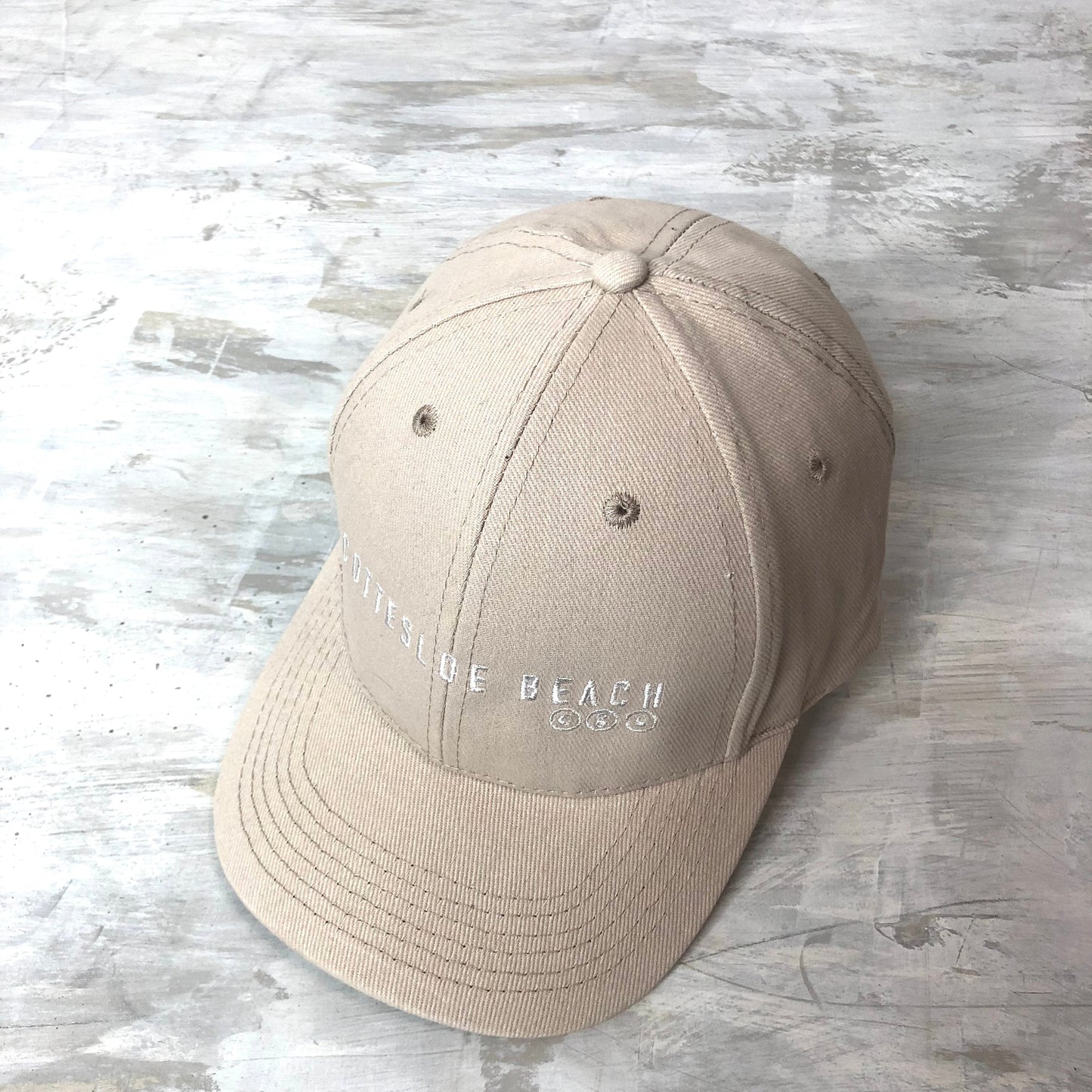 Purple Cap - White Text