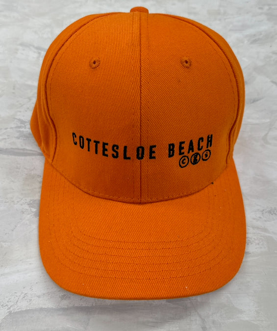 Orange Cap - Black Text