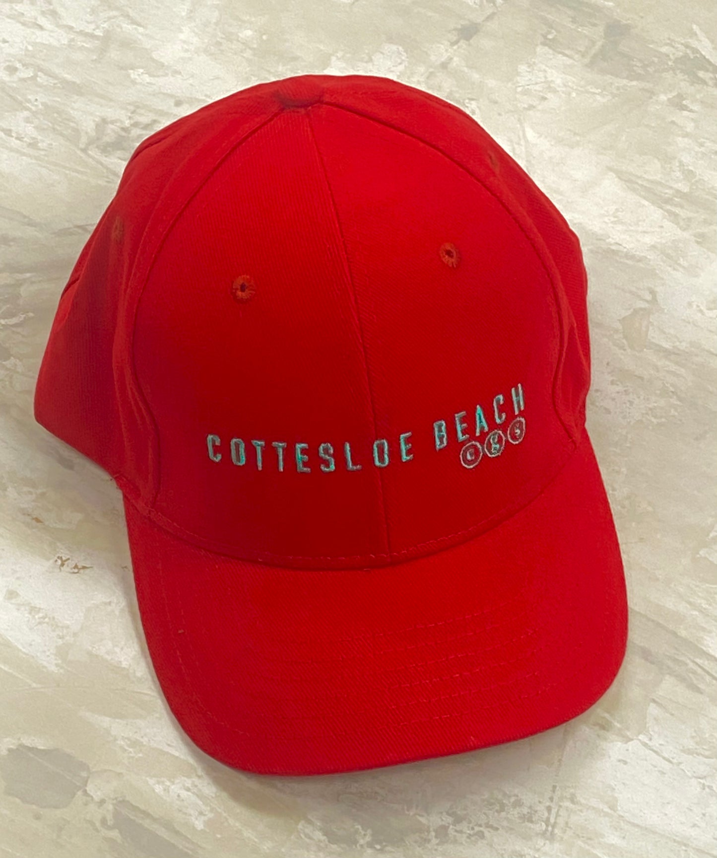 Red Cap - Green Text