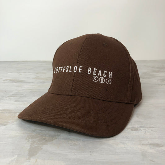 Brown Cap -  Black Text