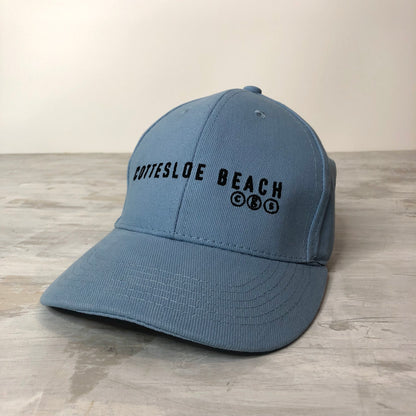 Sky Blue Cap -  Black Text