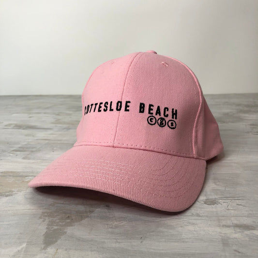Light Pink Cap - Black Text