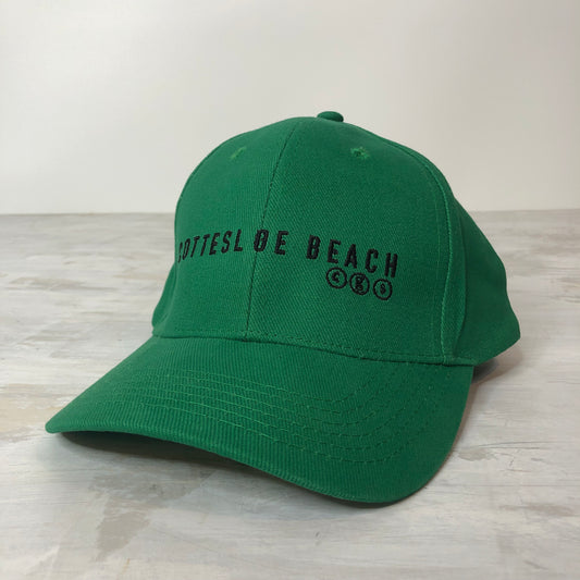Emerald Green Cap -  Black Text