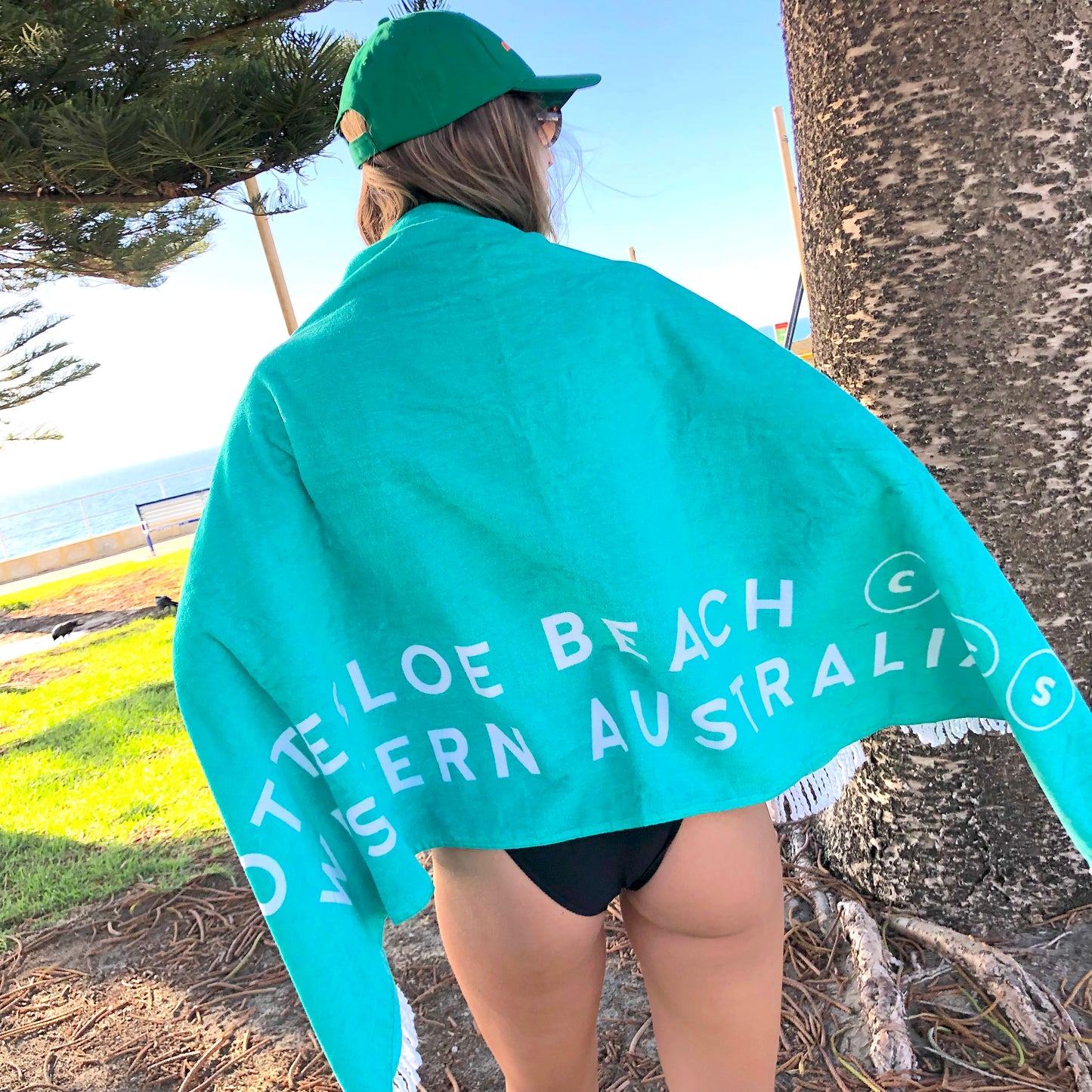 Logo Beach Towel - Turquoise