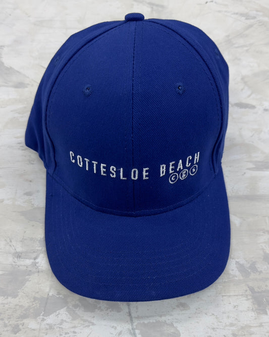 Royal Blue Cap - White Text