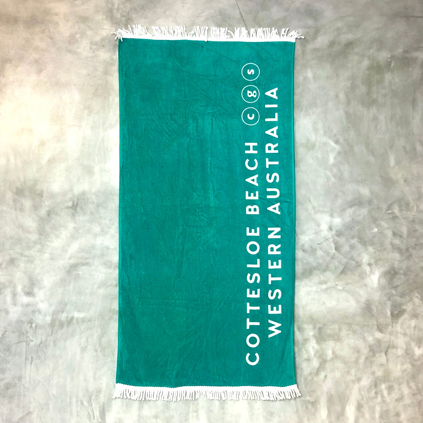 Logo Beach Towel - Turquoise