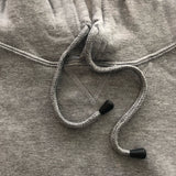 Unisex Charcoal Hoodie - White Text